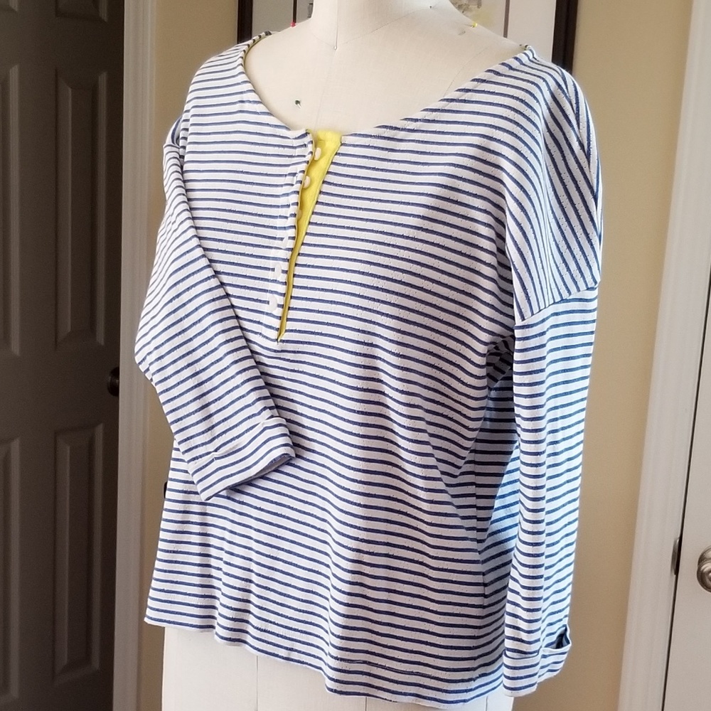 Esprit stripped blouse.